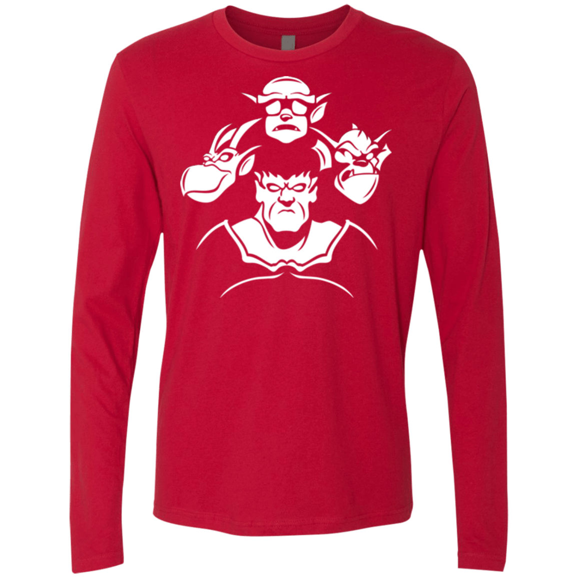 T-Shirts Red / Small Gargoyle Rhapsody Men's Premium Long Sleeve