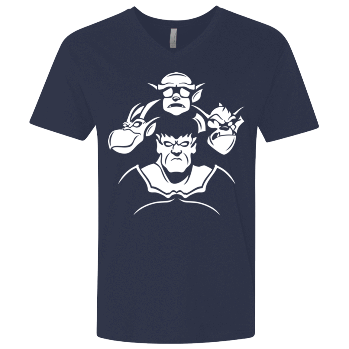 T-Shirts Midnight Navy / X-Small Gargoyle Rhapsody Men's Premium V-Neck