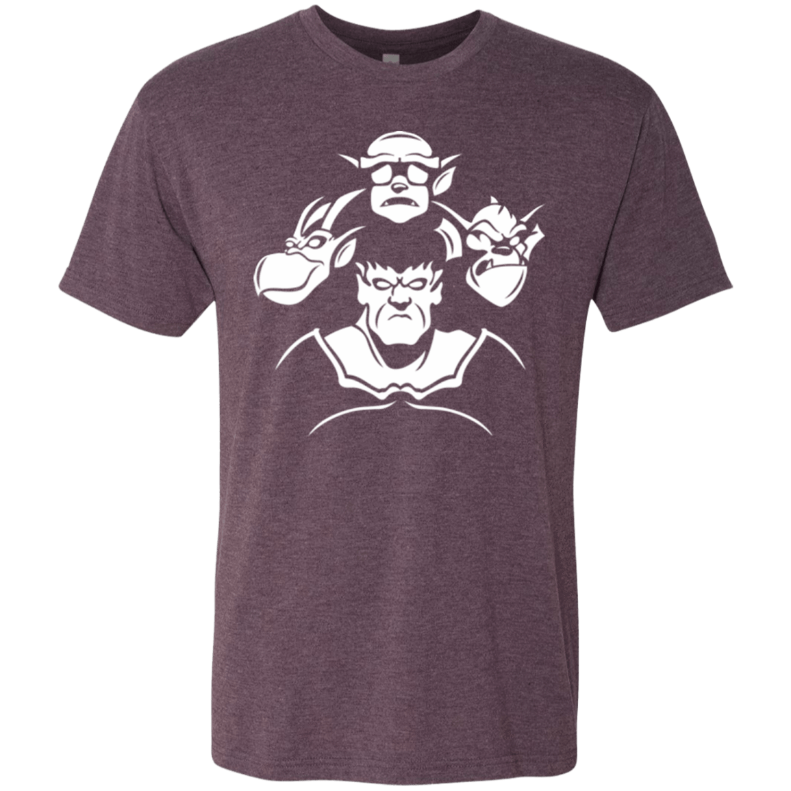 T-Shirts Vintage Purple / Small Gargoyle Rhapsody Men's Triblend T-Shirt