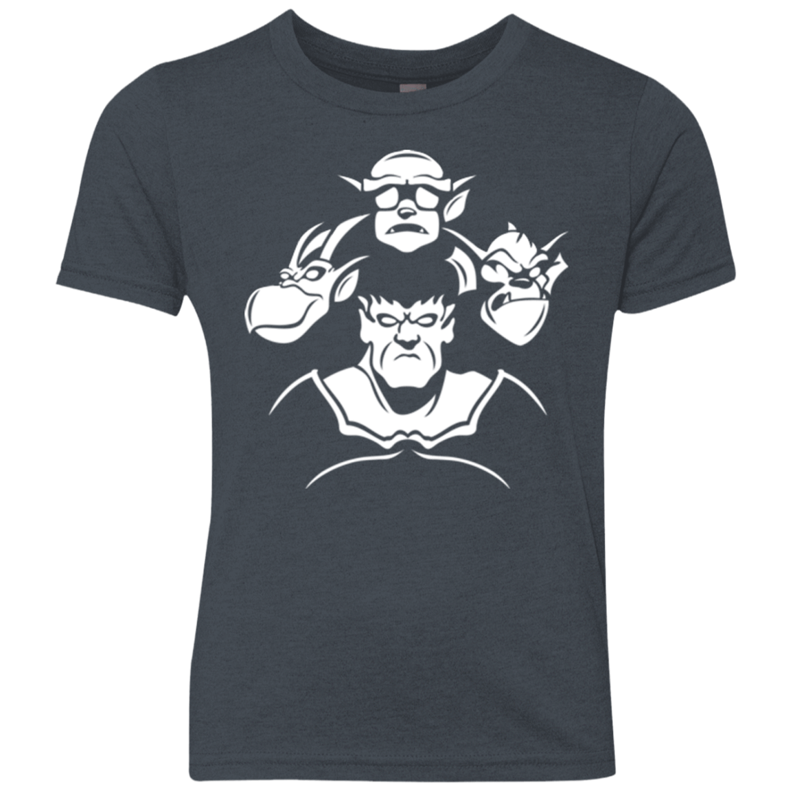 T-Shirts Vintage Navy / YXS Gargoyle Rhapsody Youth Triblend T-Shirt