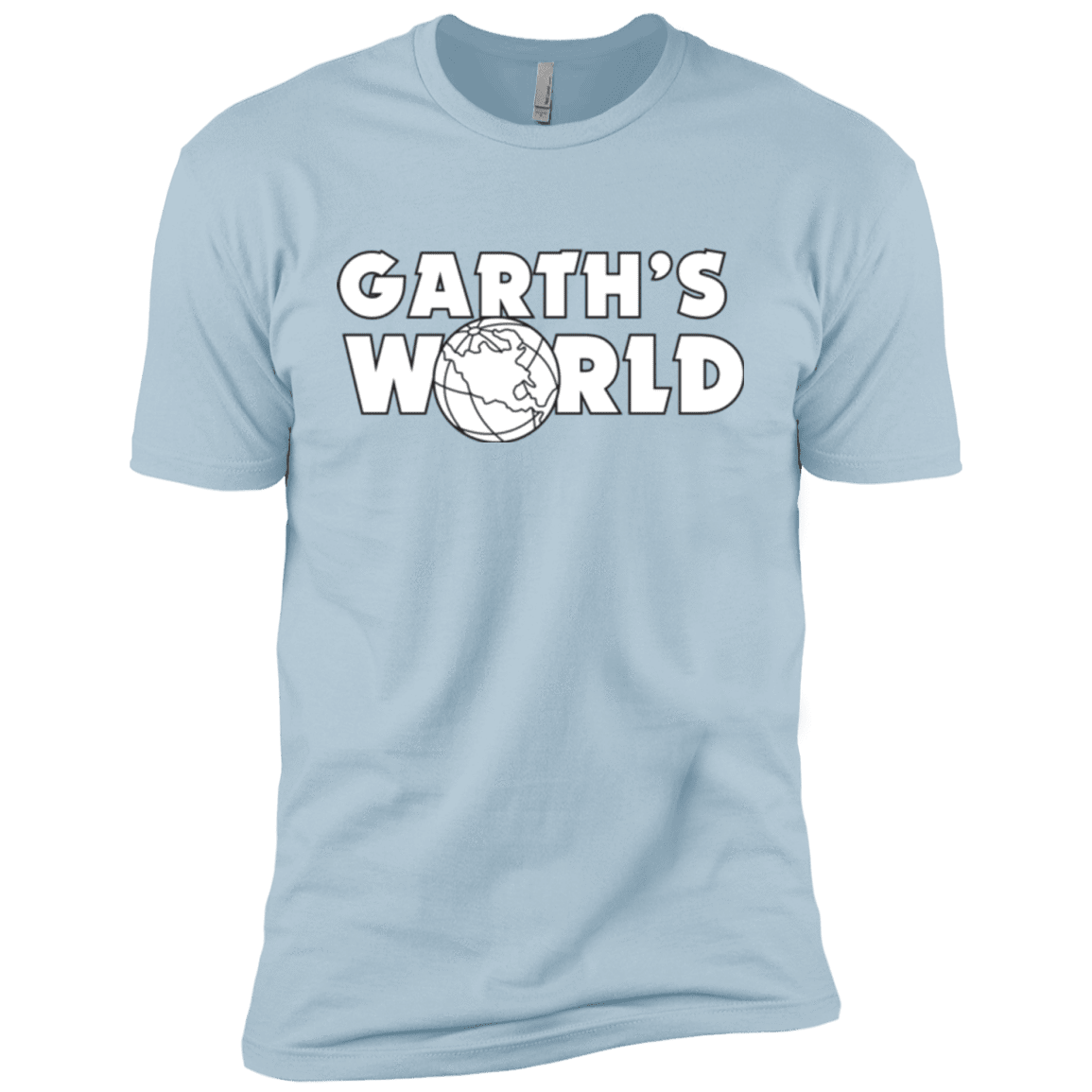 T-Shirts Light Blue / YXS Garth's World Boys Premium T-Shirt