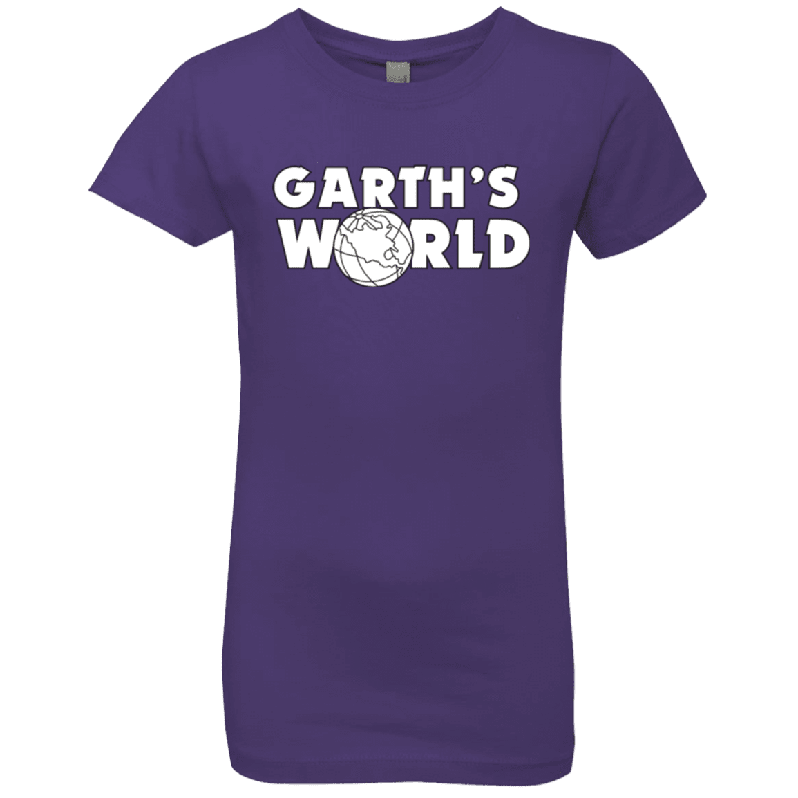 T-Shirts Purple Rush / YXS Garth's World Girls Premium T-Shirt