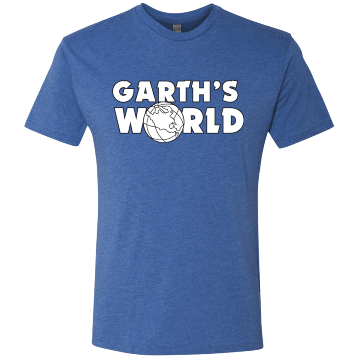 T-Shirts Vintage Royal / Small Garth's World Men's Triblend T-Shirt
