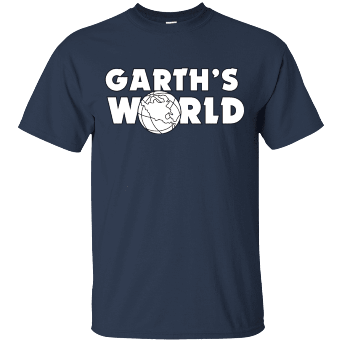 T-Shirts Navy / Small Garth's World T-Shirt