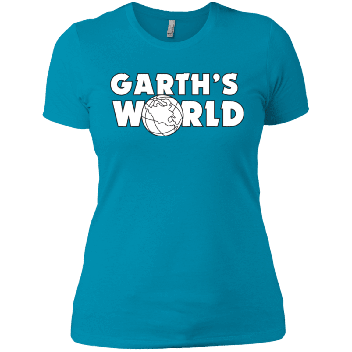 T-Shirts Turquoise / X-Small Garth's World Women's Premium T-Shirt