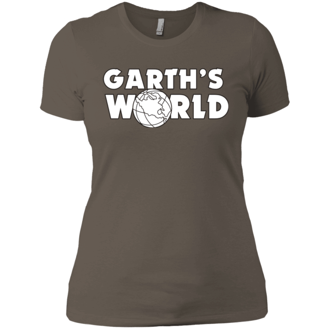 T-Shirts Warm Grey / X-Small Garth's World Women's Premium T-Shirt