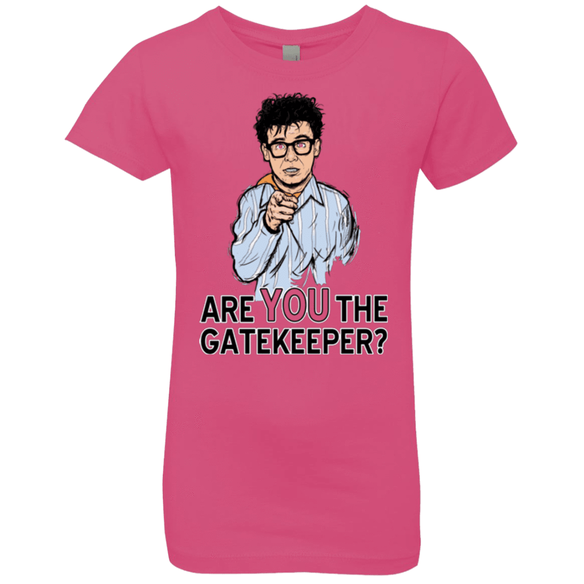 T-Shirts Hot Pink / YXS gatekeeper Girls Premium T-Shirt