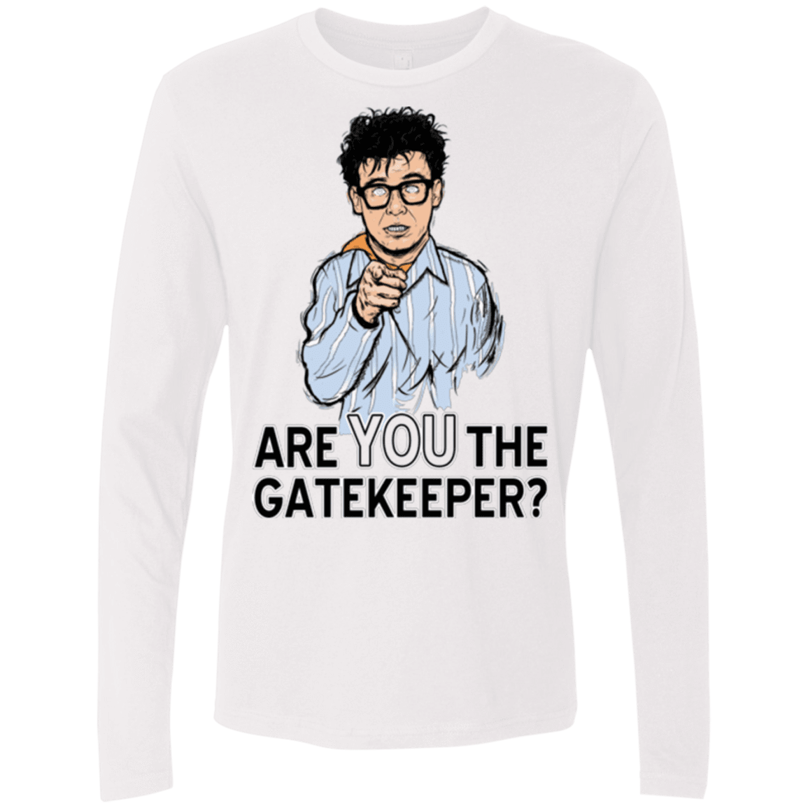 T-Shirts White / Small gatekeeper Men's Premium Long Sleeve