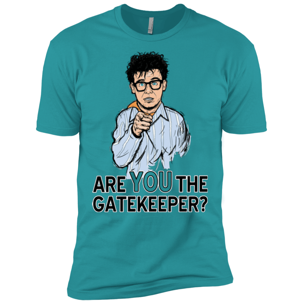 T-Shirts Tahiti Blue / X-Small gatekeeper Men's Premium T-Shirt