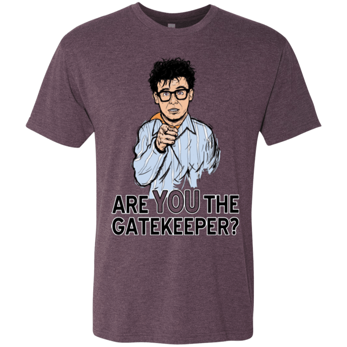 T-Shirts Vintage Purple / Small gatekeeper Men's Triblend T-Shirt