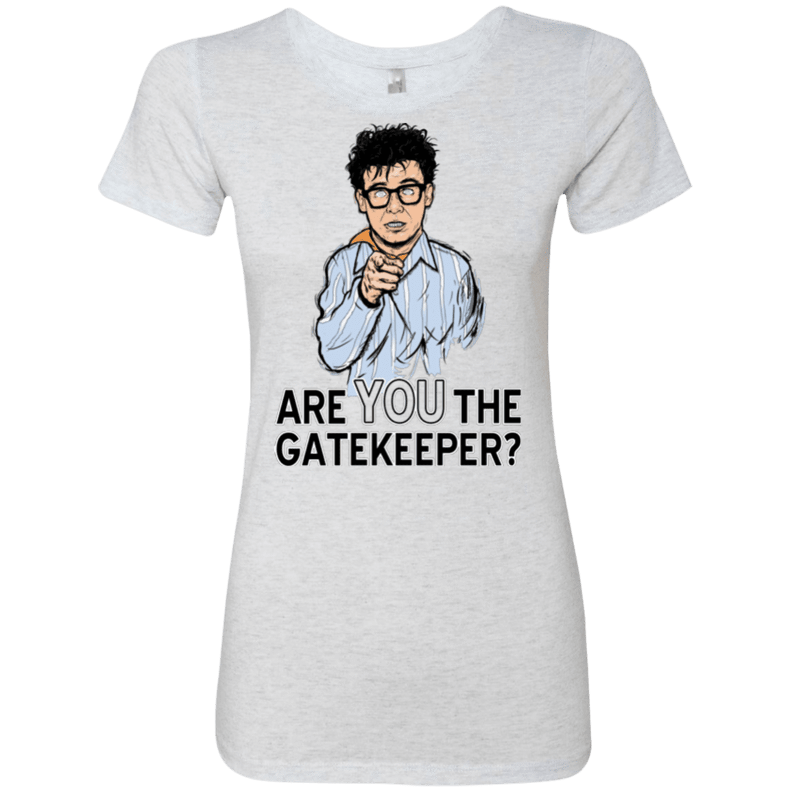 T-Shirts Heather White / Small gatekeeper Women's Triblend T-Shirt