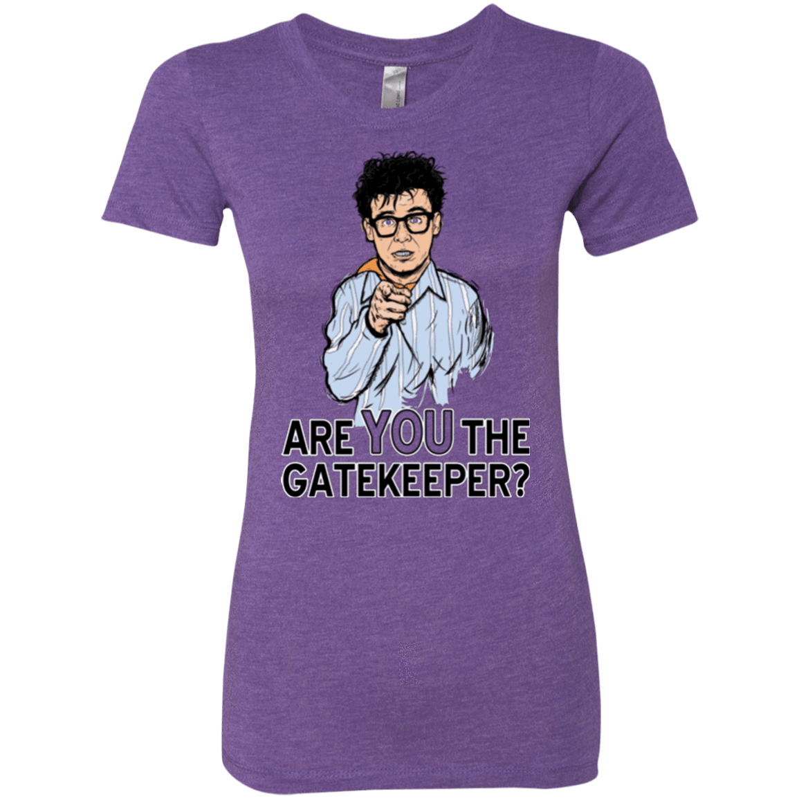 T-Shirts Purple Rush / Small gatekeeper Women's Triblend T-Shirt