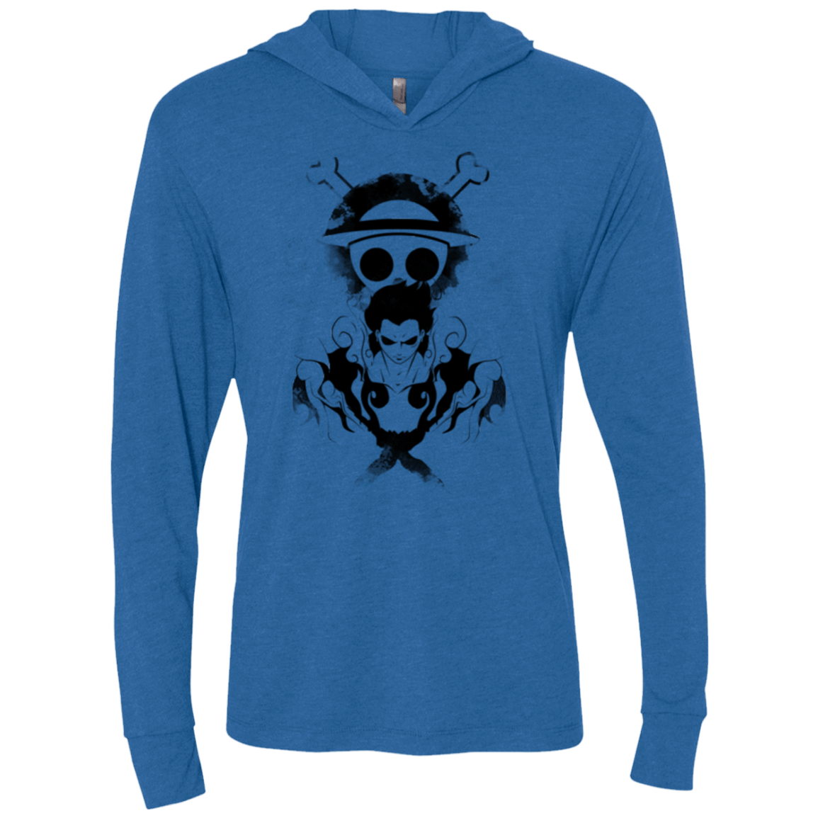 T-Shirts Vintage Royal / X-Small Gear 4 Triblend Long Sleeve Hoodie Tee