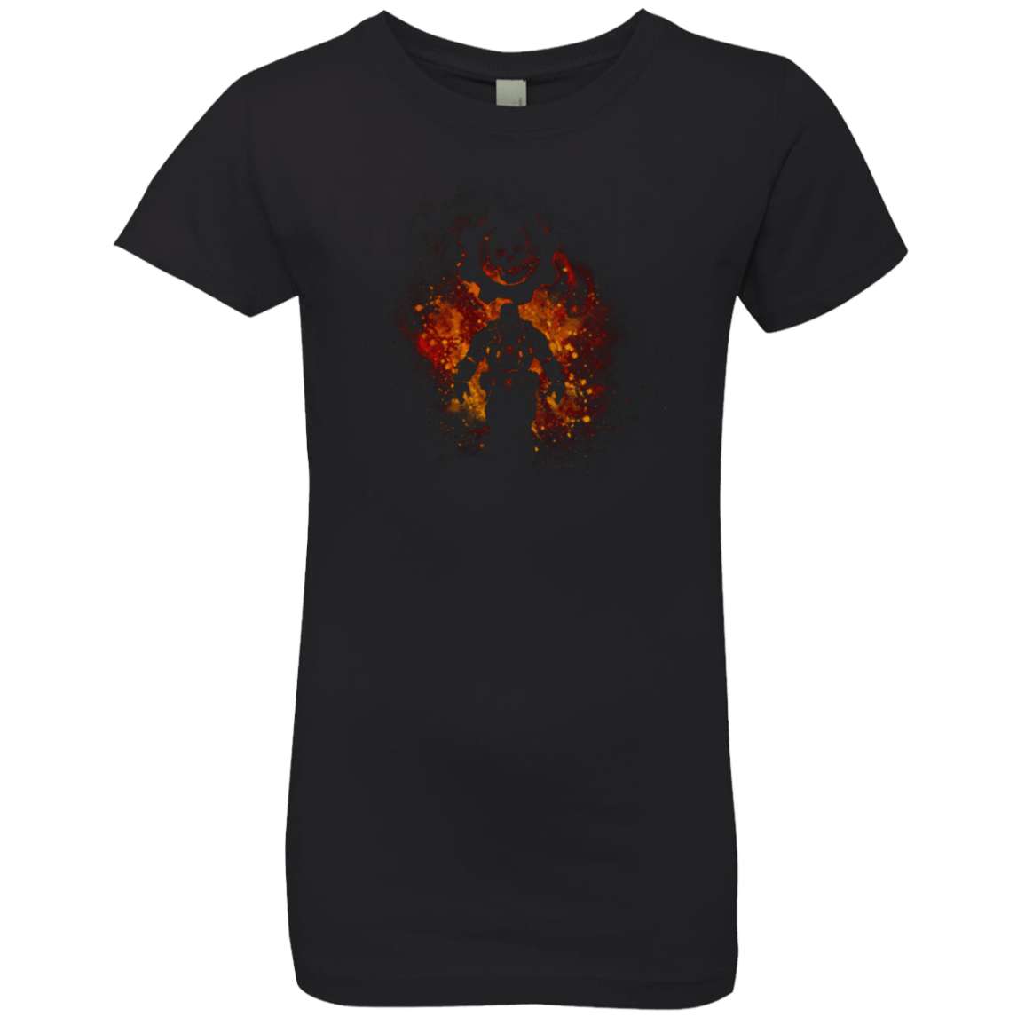 T-Shirts Black / YXS Gears Art Girls Premium T-Shirt