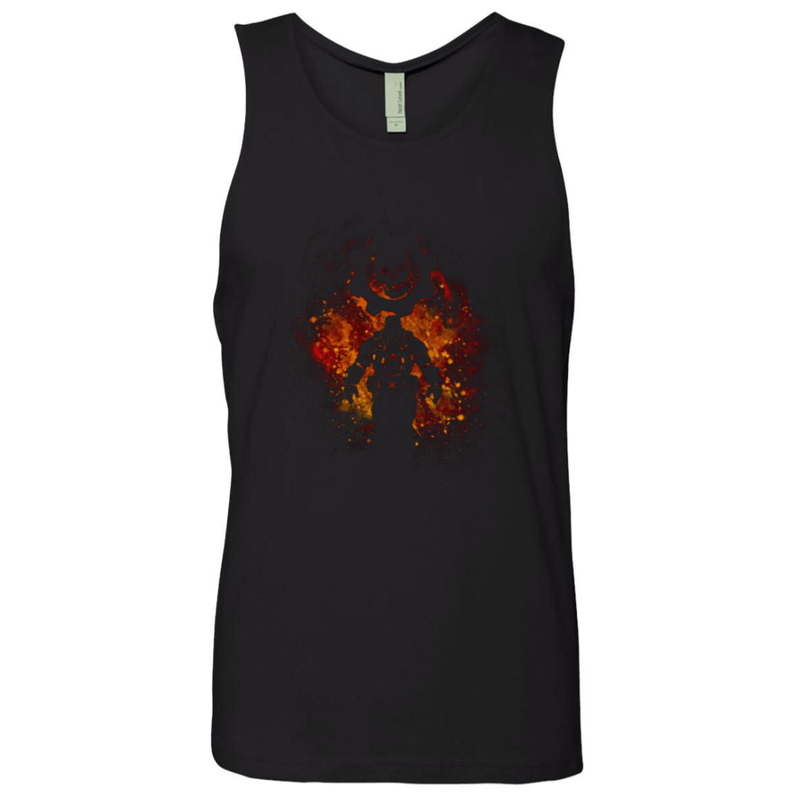 T-Shirts Black / Small Gears Art Men's Premium Tank Top