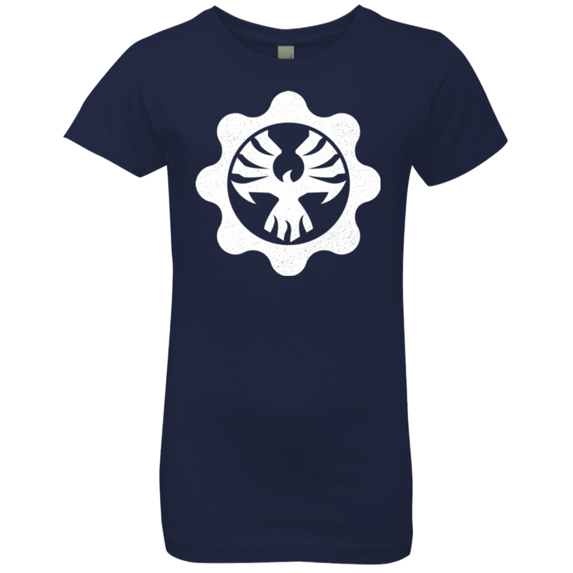 T-Shirts Midnight Navy / YXS Gears of War 4 Cog Emblem Girls Premium T-Shirt