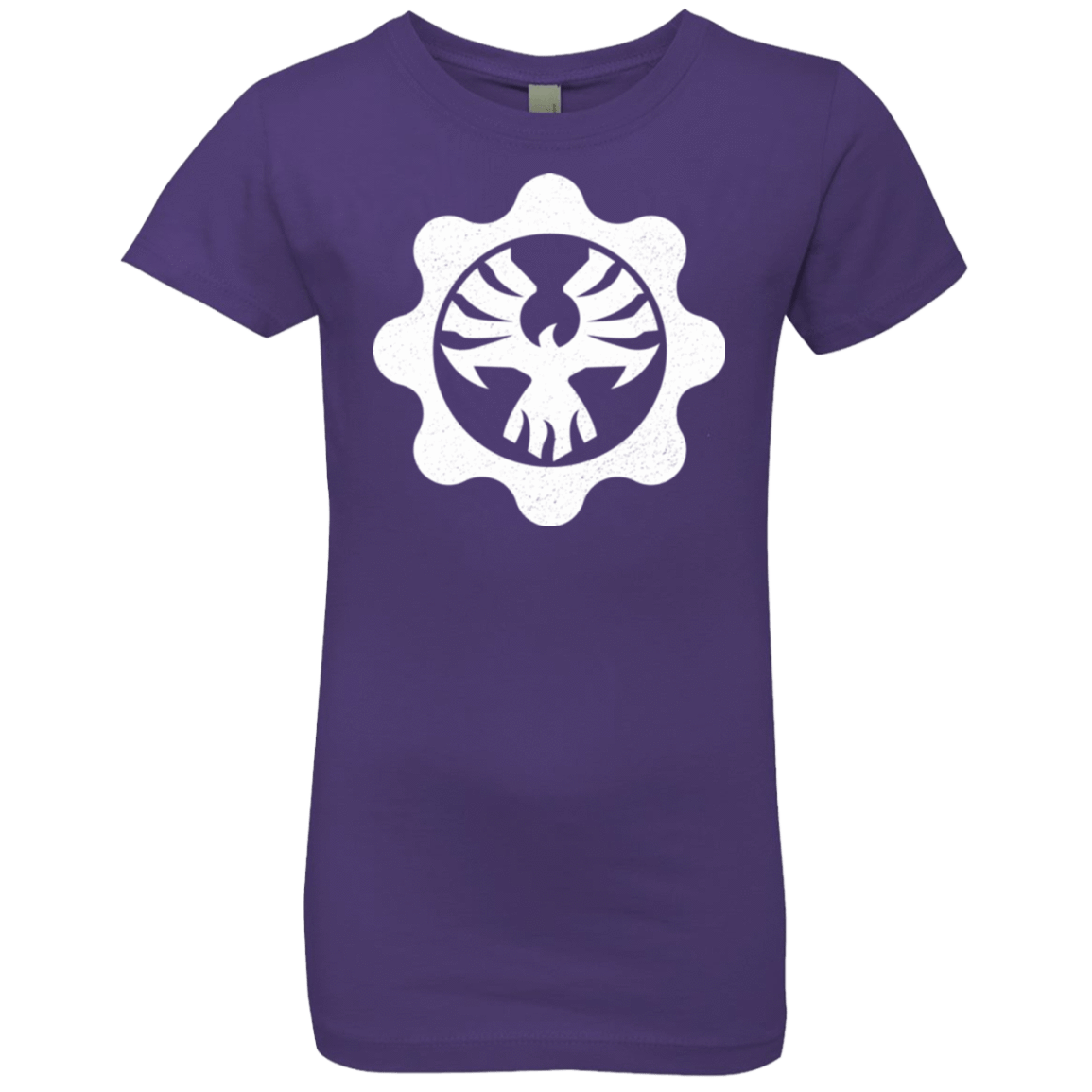 T-Shirts Purple Rush / YXS Gears of War 4 Cog Emblem Girls Premium T-Shirt