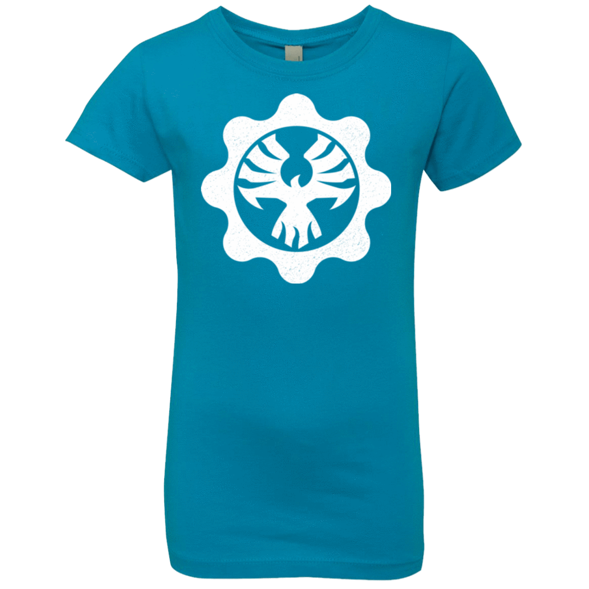T-Shirts Turquoise / YXS Gears of War 4 Cog Emblem Girls Premium T-Shirt