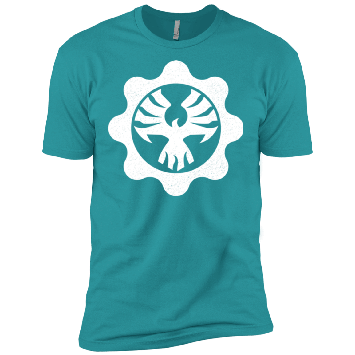T-Shirts Tahiti Blue / X-Small Gears of War 4 Cog Emblem Men's Premium T-Shirt