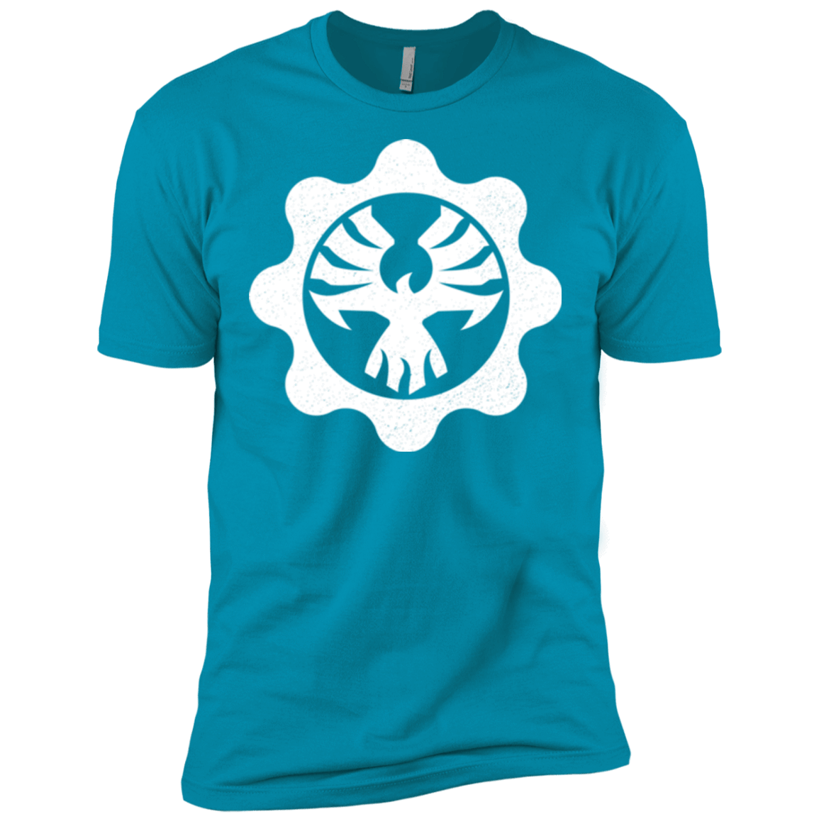 T-Shirts Turquoise / X-Small Gears of War 4 Cog Emblem Men's Premium T-Shirt