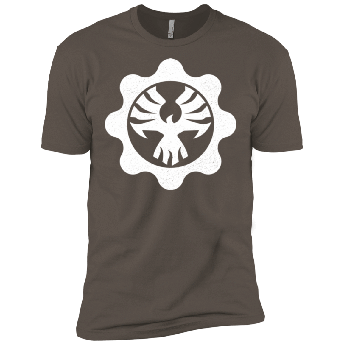 T-Shirts Warm Grey / X-Small Gears of War 4 Cog Emblem Men's Premium T-Shirt