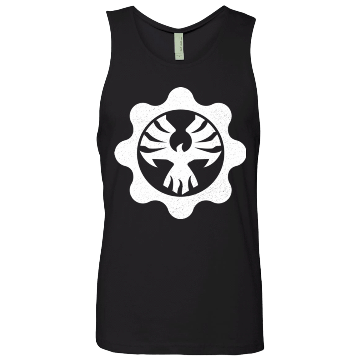 T-Shirts Black / Small Gears of War 4 Cog Emblem Men's Premium Tank Top