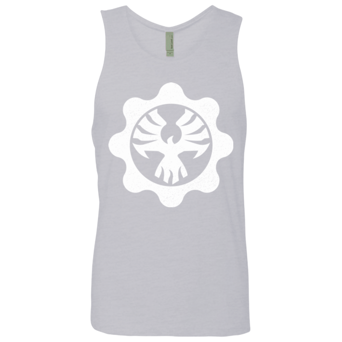 T-Shirts Heather Grey / Small Gears of War 4 Cog Emblem Men's Premium Tank Top