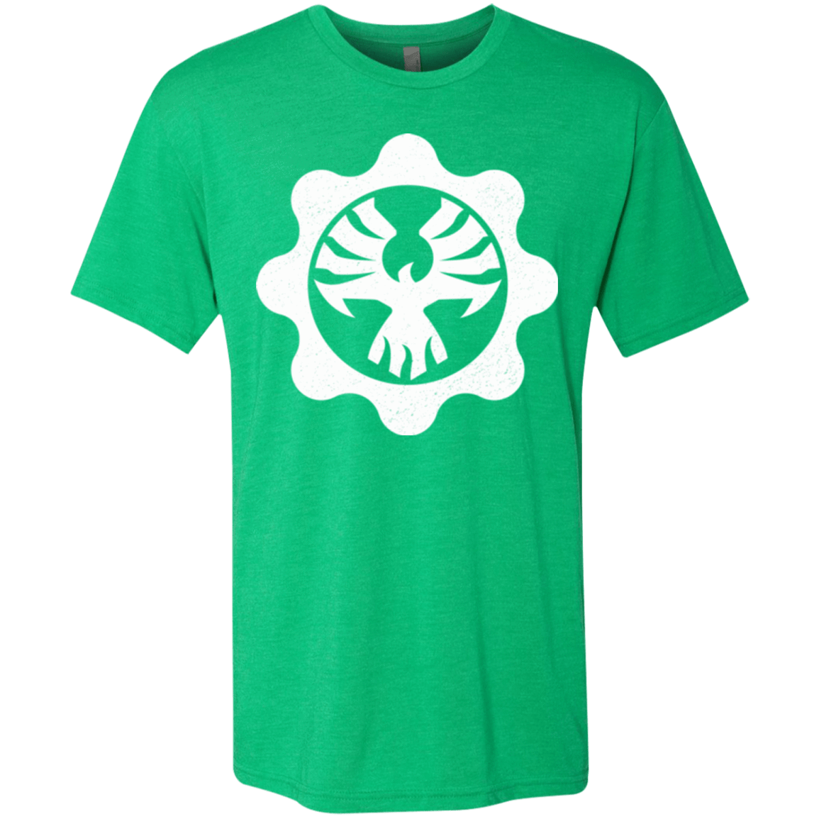 T-Shirts Envy / Small Gears of War 4 Cog Emblem Men's Triblend T-Shirt