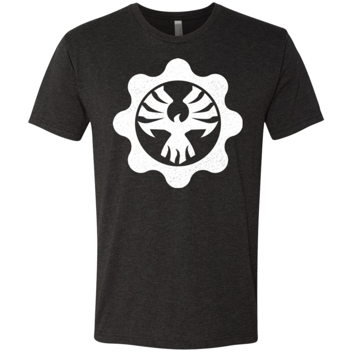 T-Shirts Vintage Black / Small Gears of War 4 Cog Emblem Men's Triblend T-Shirt