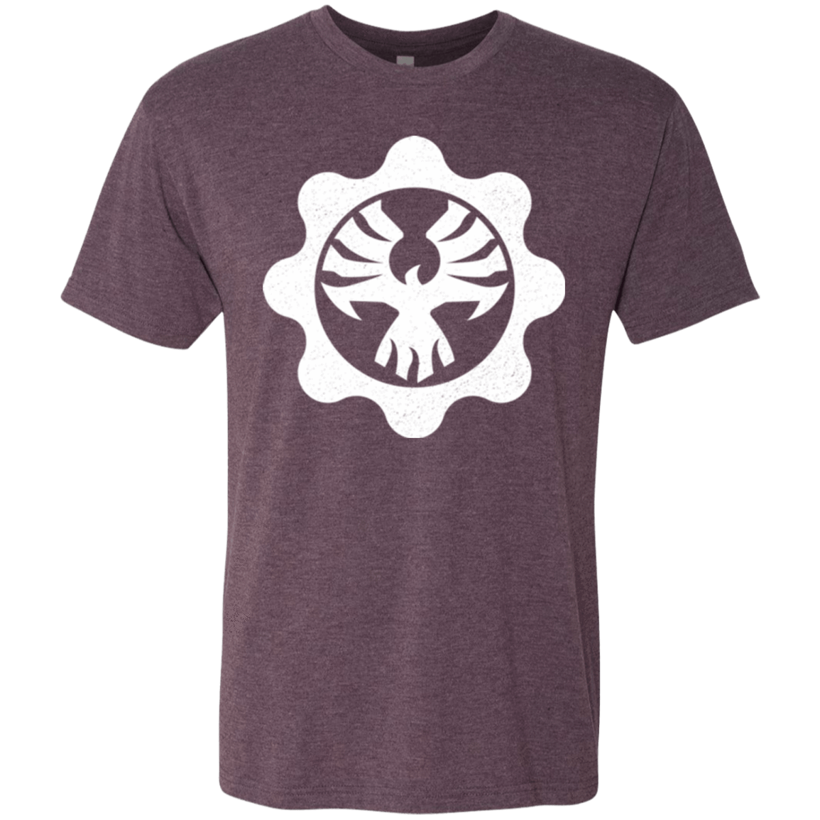 T-Shirts Vintage Purple / Small Gears of War 4 Cog Emblem Men's Triblend T-Shirt