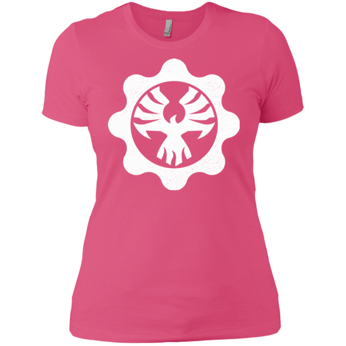 T-Shirts Hot Pink / X-Small Gears of War 4 Cog Emblem Women's Premium T-Shirt