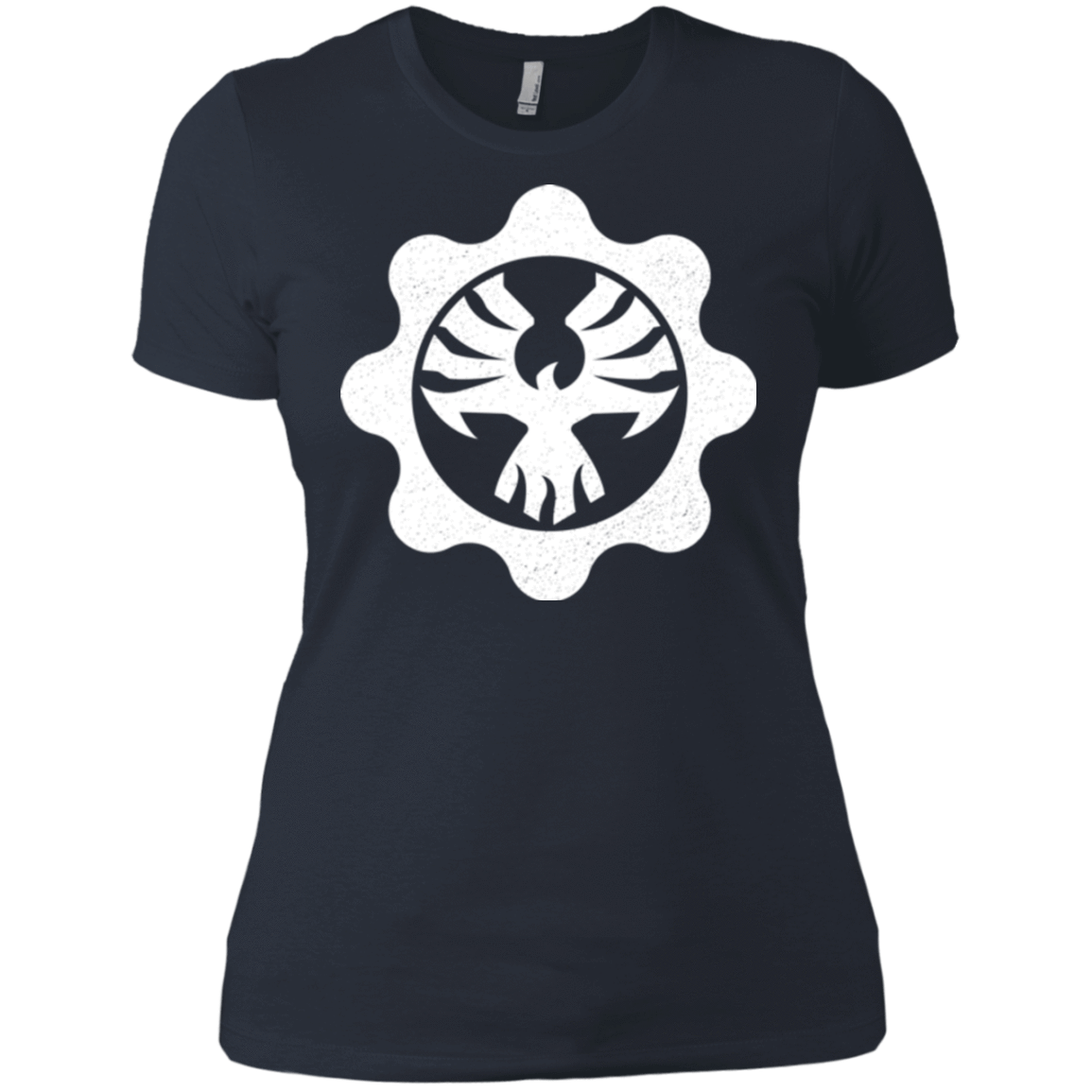 T-Shirts Indigo / X-Small Gears of War 4 Cog Emblem Women's Premium T-Shirt