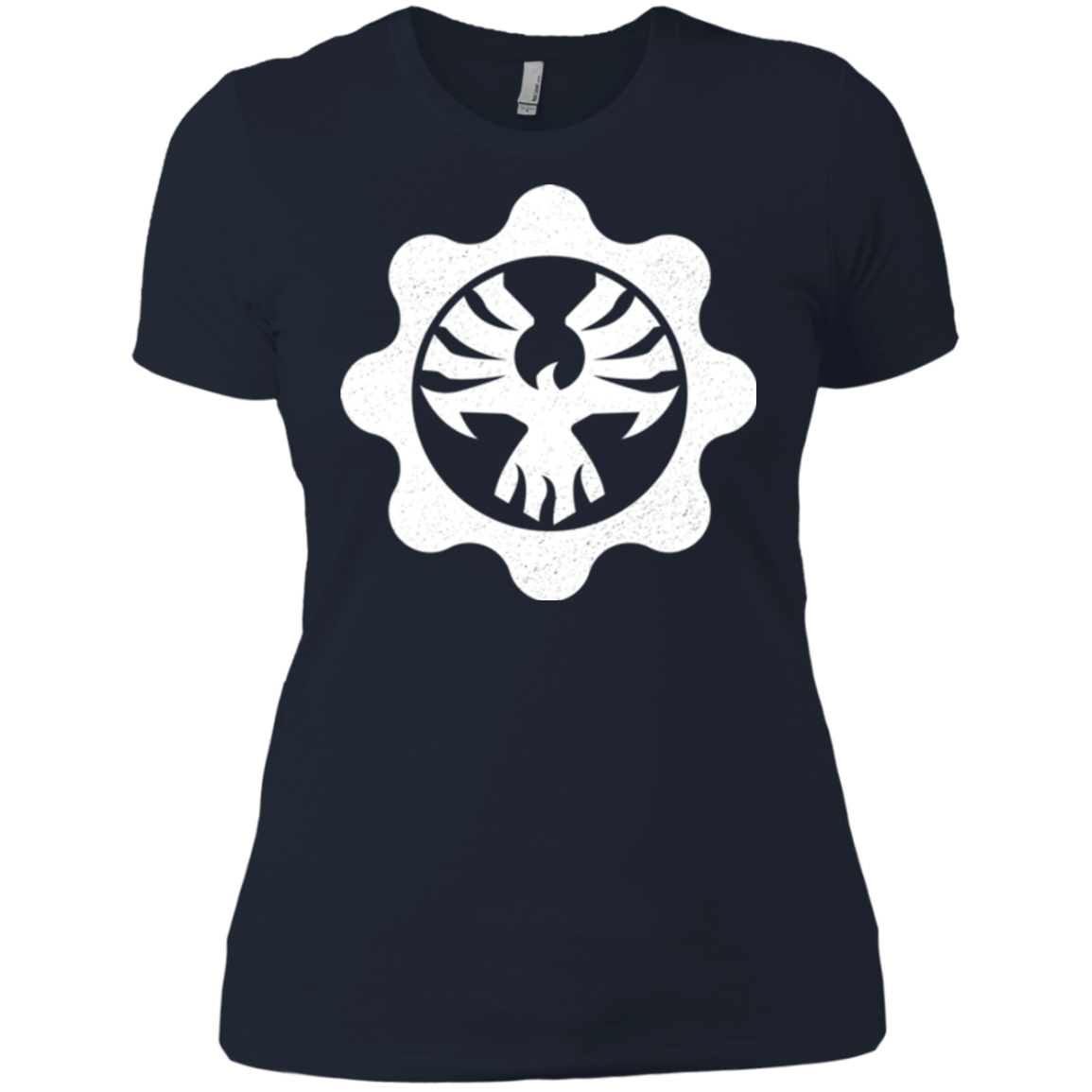 T-Shirts Midnight Navy / X-Small Gears of War 4 Cog Emblem Women's Premium T-Shirt