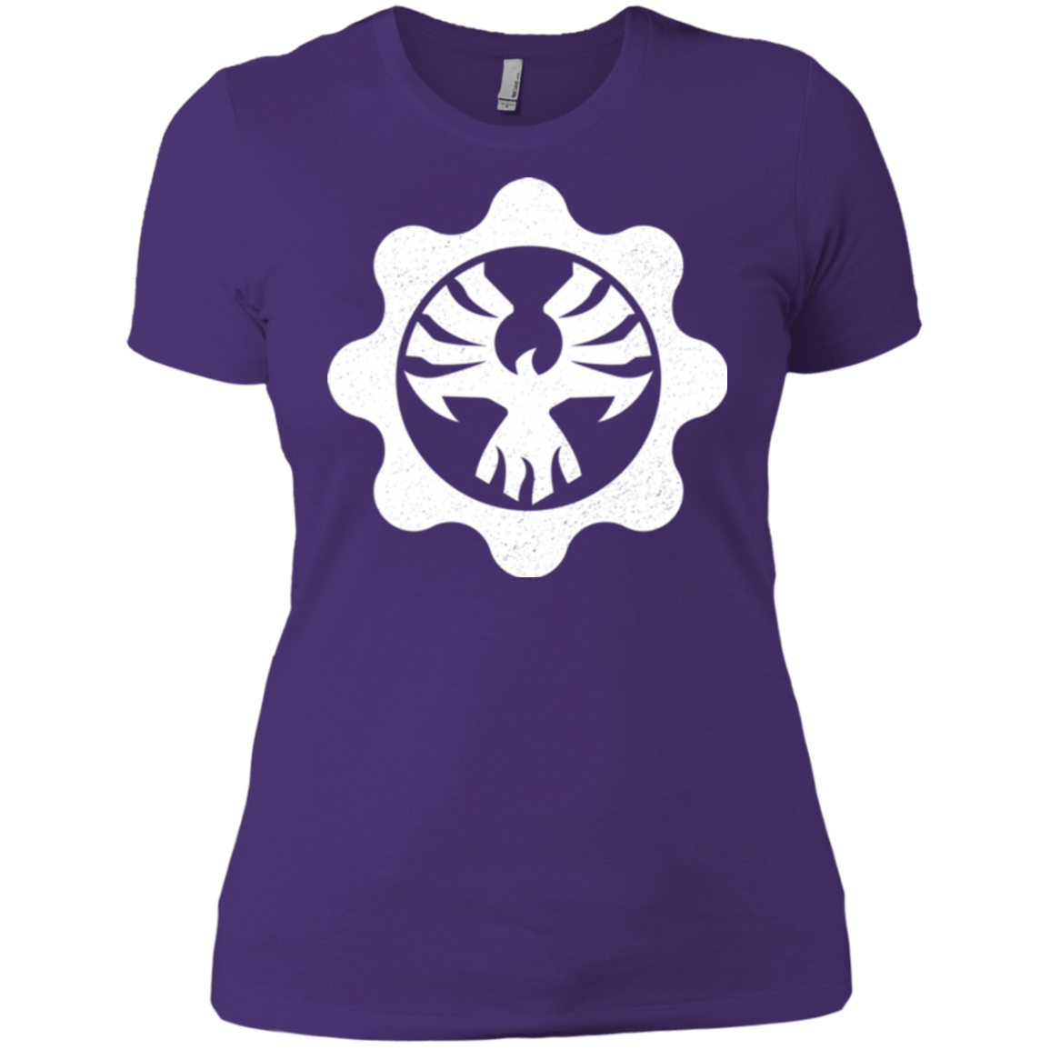 T-Shirts Purple / X-Small Gears of War 4 Cog Emblem Women's Premium T-Shirt