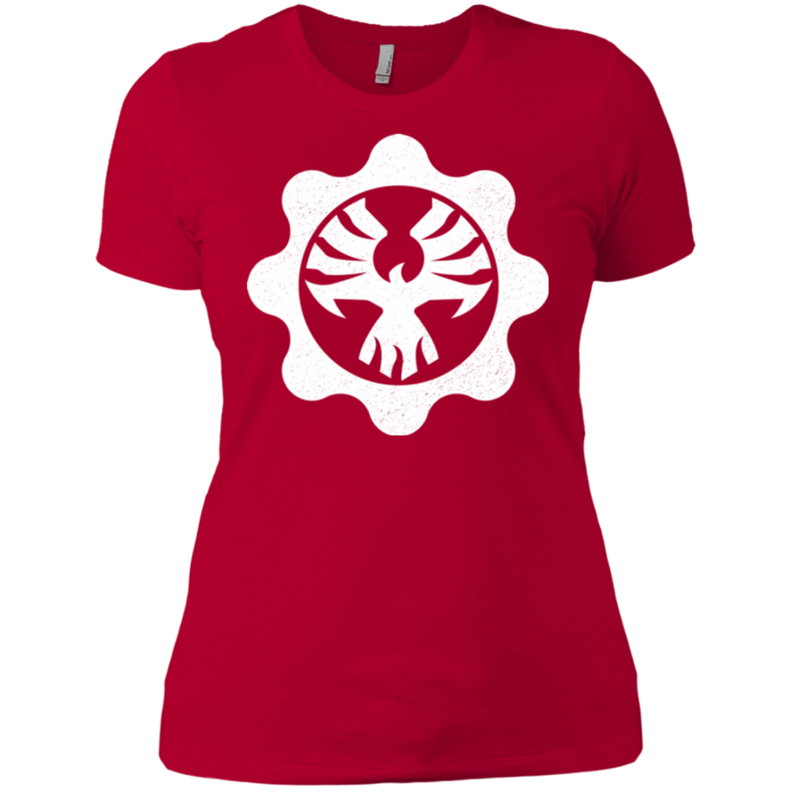 T-Shirts Red / X-Small Gears of War 4 Cog Emblem Women's Premium T-Shirt