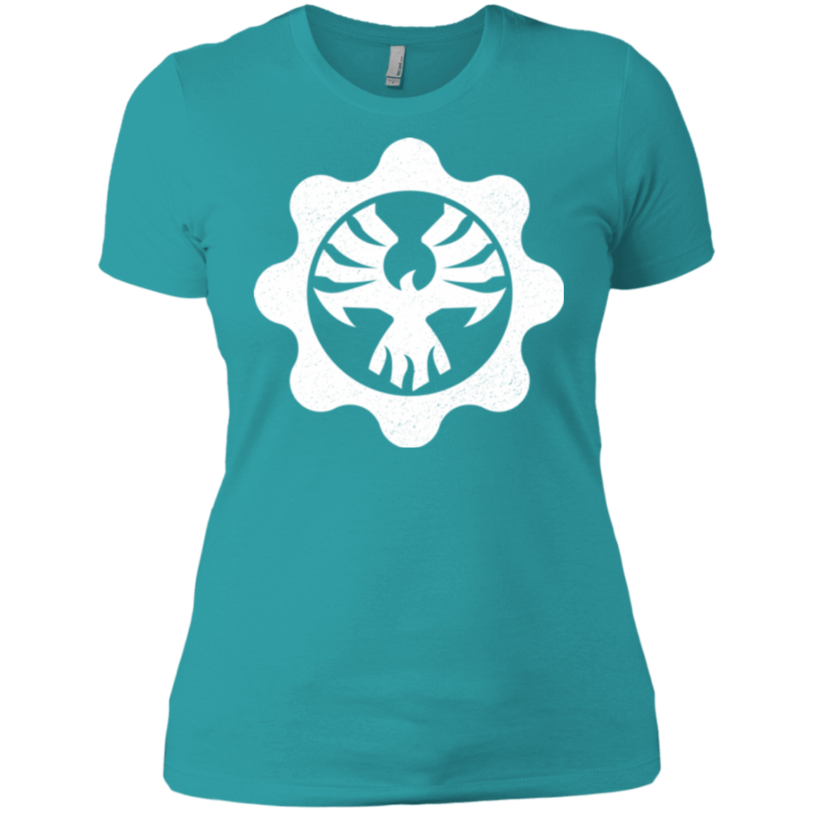 T-Shirts Tahiti Blue / X-Small Gears of War 4 Cog Emblem Women's Premium T-Shirt