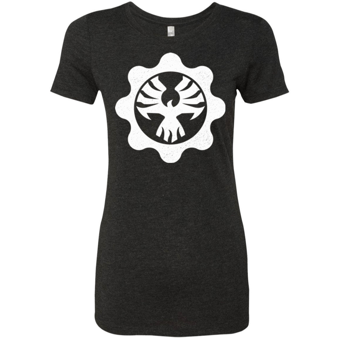 T-Shirts Vintage Black / Small Gears of War 4 Cog Emblem Women's Triblend T-Shirt