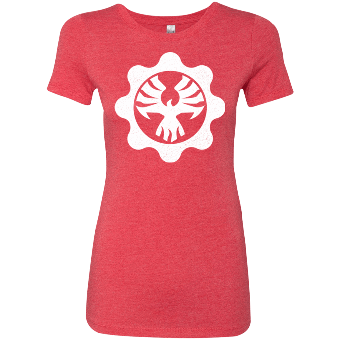 T-Shirts Vintage Red / Small Gears of War 4 Cog Emblem Women's Triblend T-Shirt