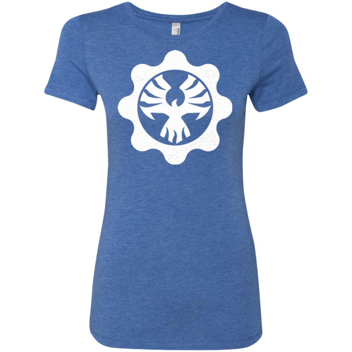 T-Shirts Vintage Royal / Small Gears of War 4 Cog Emblem Women's Triblend T-Shirt