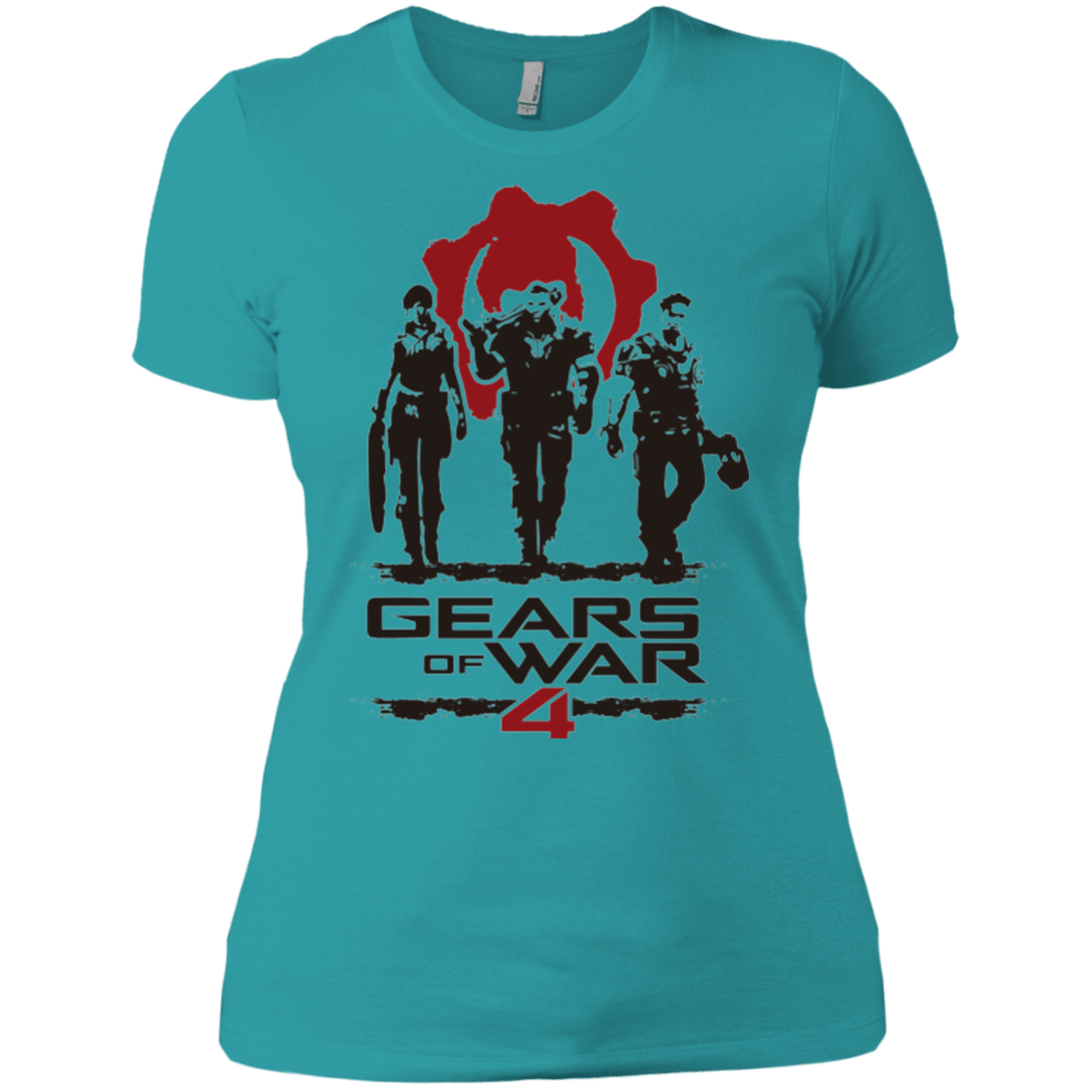 T-Shirts Tahiti Blue / X-Small Gears Of War 4 White Women's Premium T-Shirt