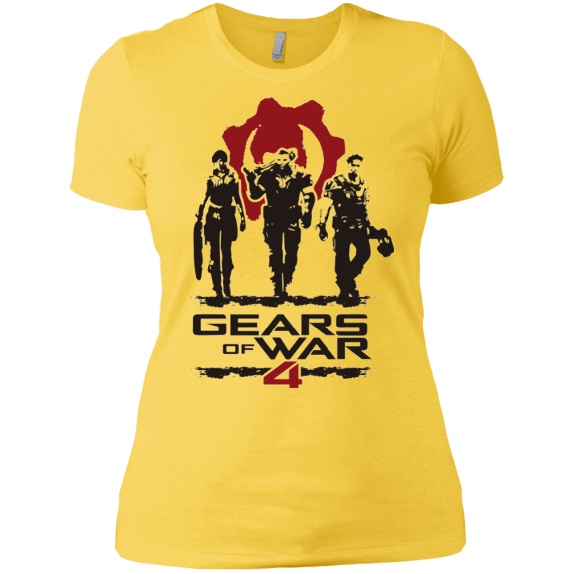T-Shirts Vibrant Yellow / X-Small Gears Of War 4 White Women's Premium T-Shirt