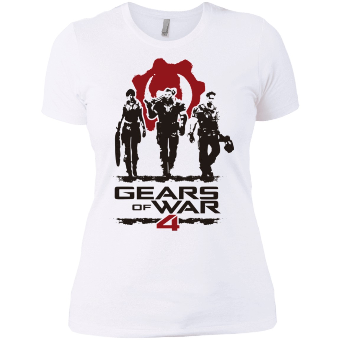 T-Shirts White / X-Small Gears Of War 4 White Women's Premium T-Shirt