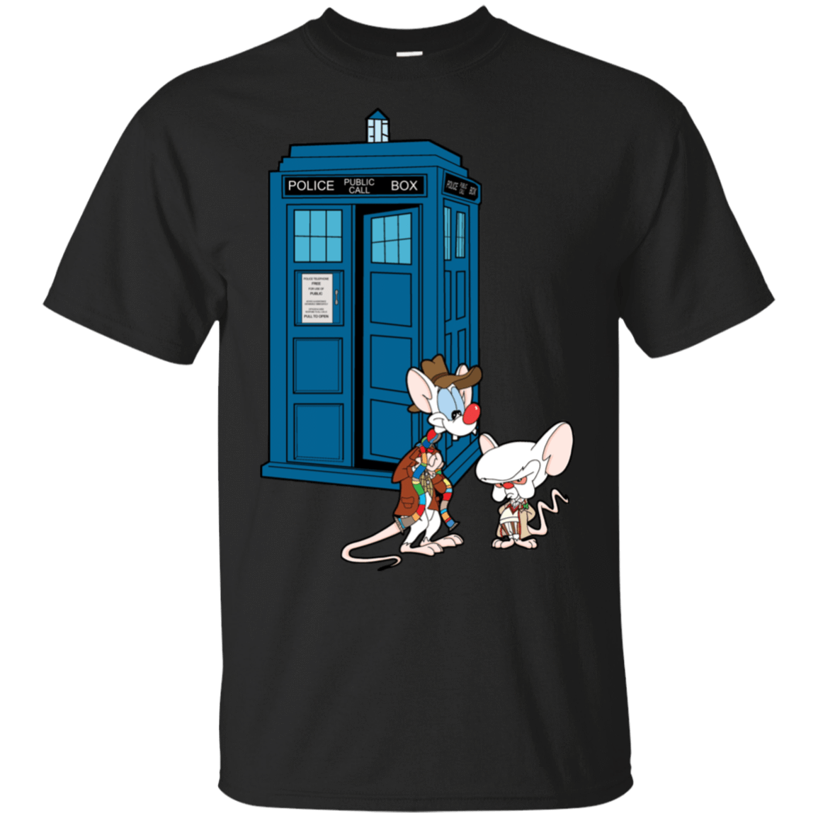 T-Shirts Black / S Gee Doctor What are we Going to do tonight T-Shirt