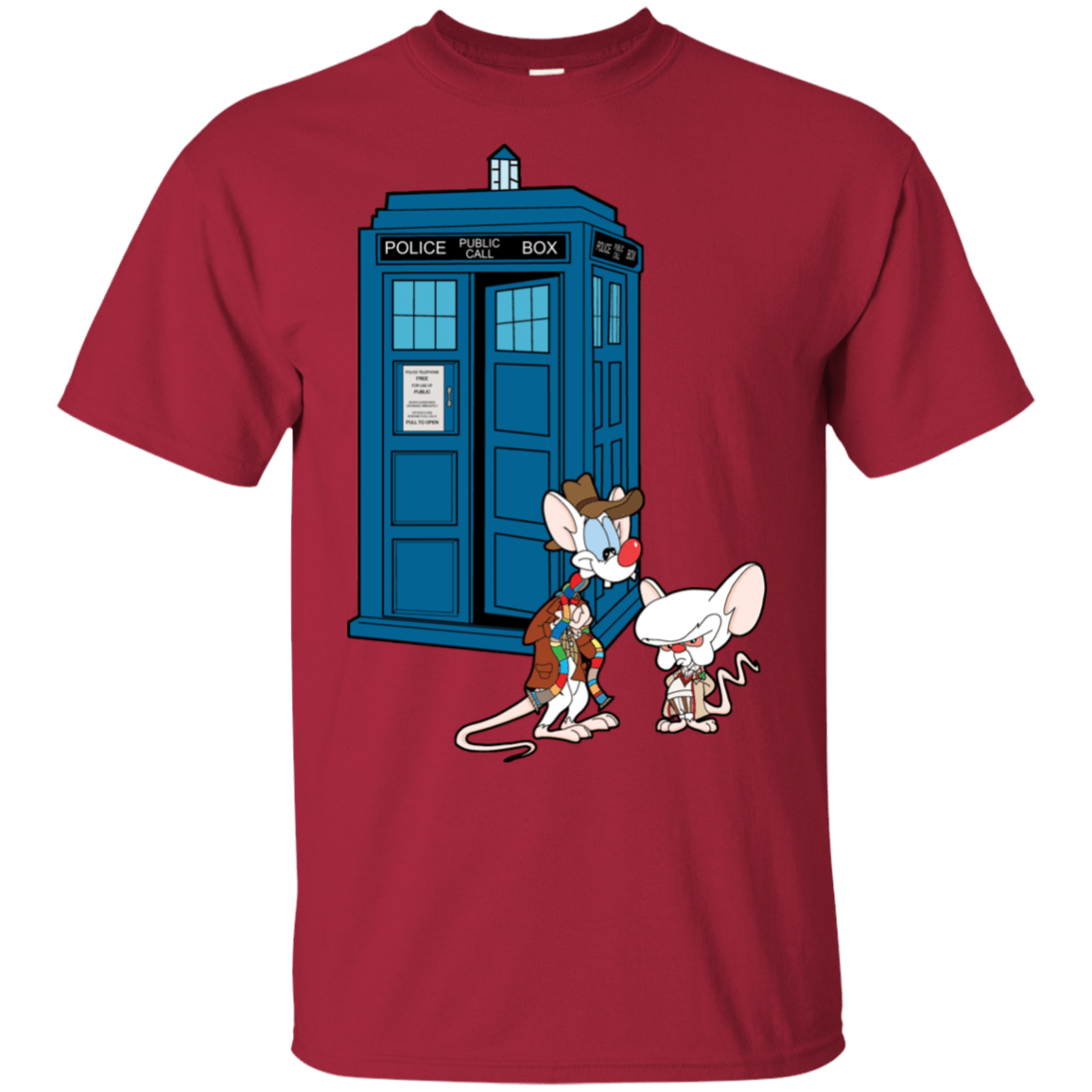 T-Shirts Cardinal / S Gee Doctor What are we Going to do tonight T-Shirt