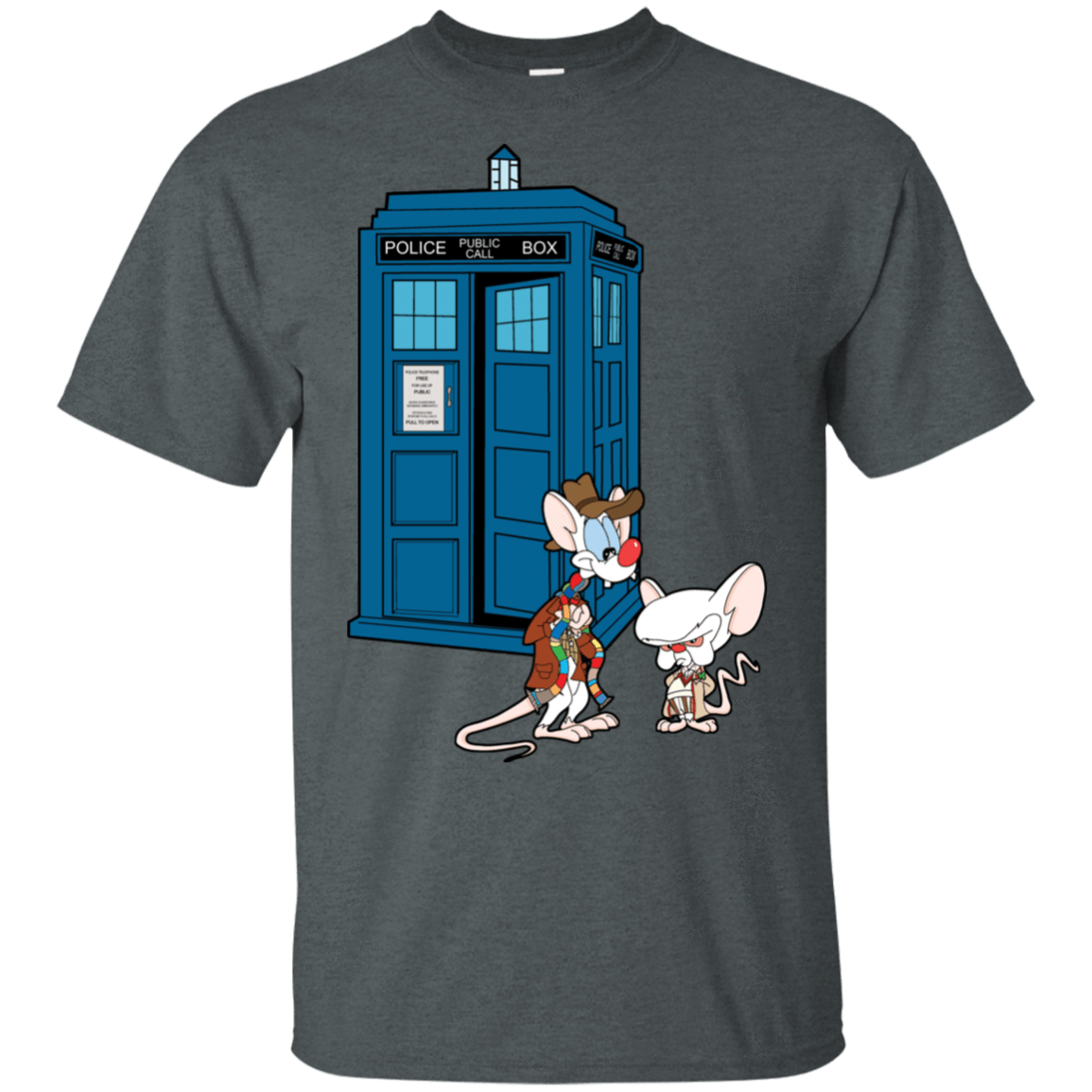 T-Shirts Dark Heather / S Gee Doctor What are we Going to do tonight T-Shirt