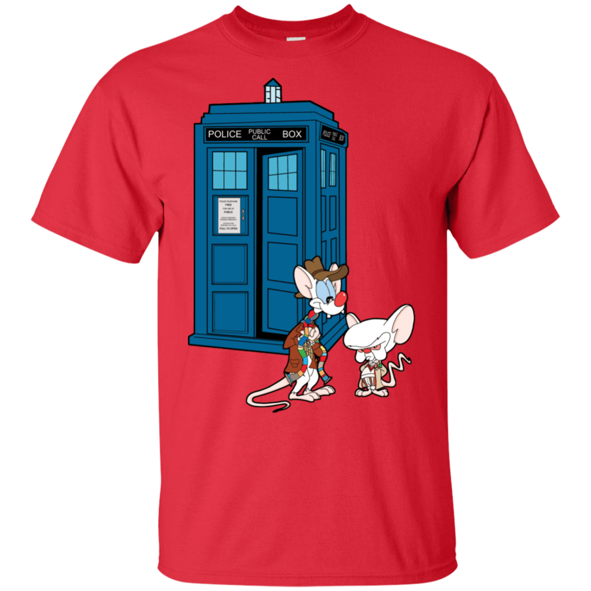 T-Shirts Red / S Gee Doctor What are we Going to do tonight T-Shirt