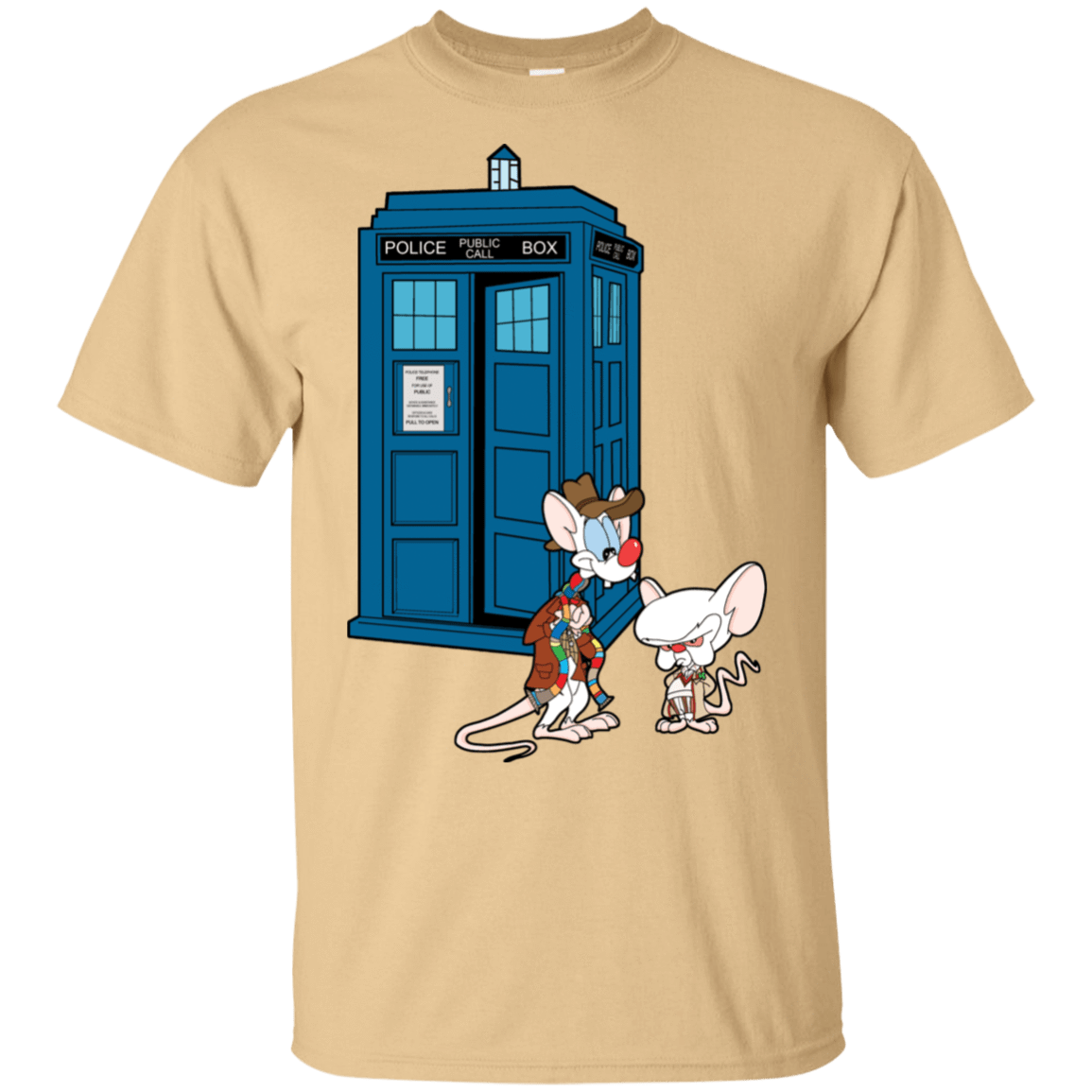 T-Shirts Vegas Gold / S Gee Doctor What are we Going to do tonight T-Shirt