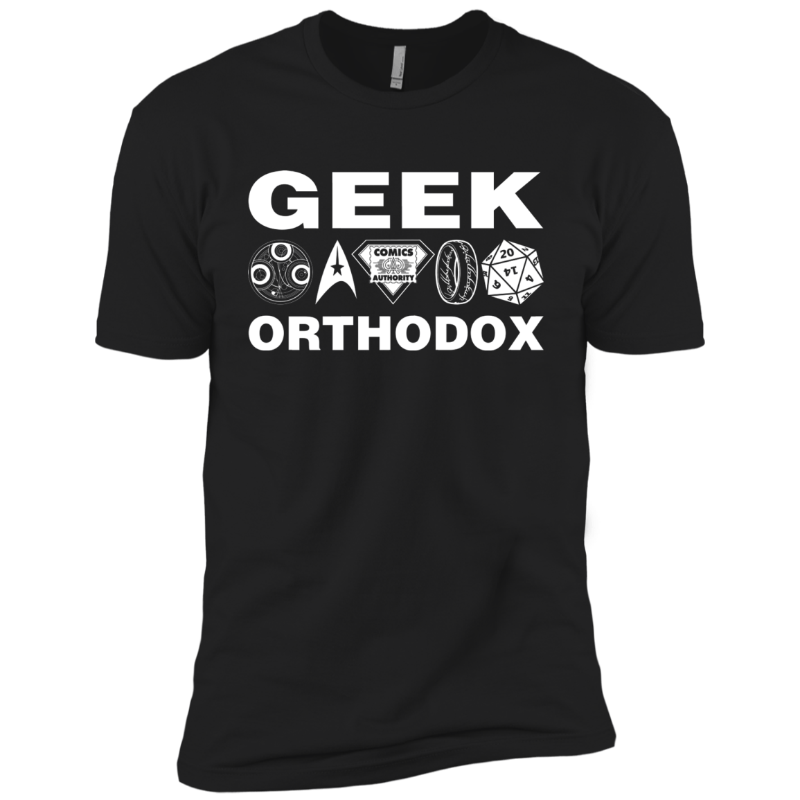 T-Shirts Black / X-Small Geek Orthodox Men's Premium T-Shirt