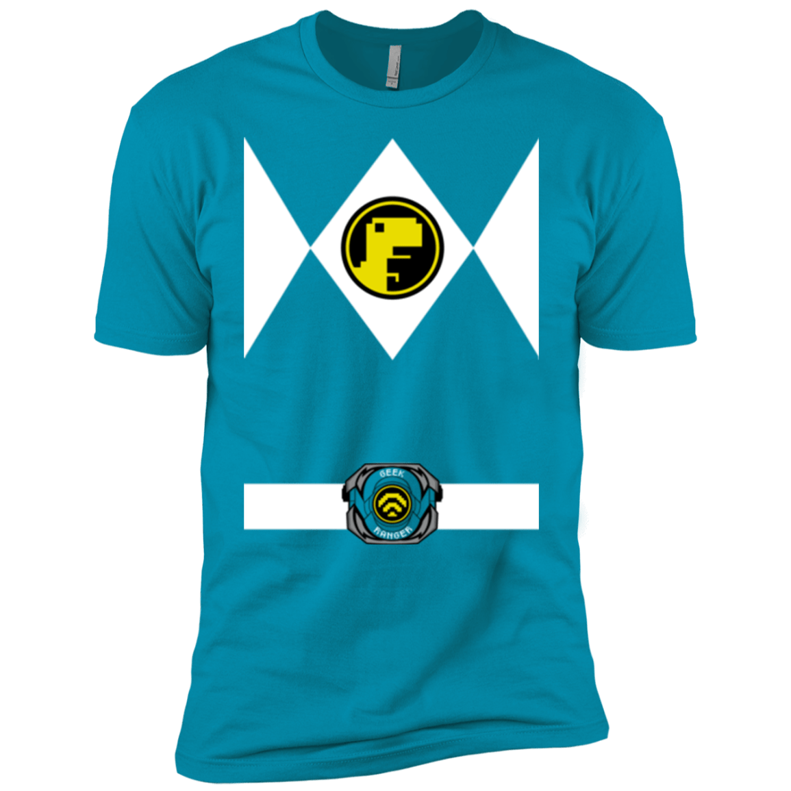 T-Shirts Turquoise / YXS Geek Ranger Boys Premium T-Shirt