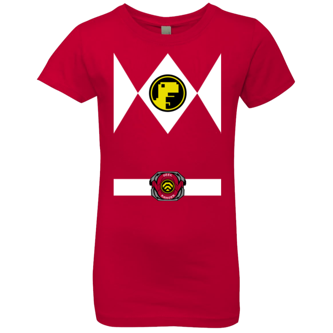 T-Shirts Red / YXS Geek Ranger Girls Premium T-Shirt